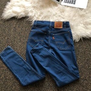 High rise skinny Levi’s